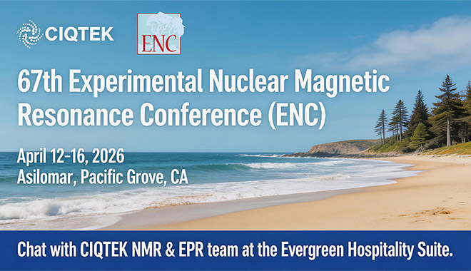 Treffen Sie CIQTEK auf der Konferenz für experimentelle Kernspinresonanz ENC 2026 in Asilomar, Kalifornien.