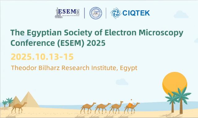 CIQTEK auf der Konferenz der Ägyptischen Gesellschaft für Elektronenmikroskopie 2025
