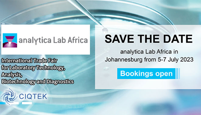 CIQTEK auf der Analytica Lab Africa 2023, Johannesburg, Südafrika
