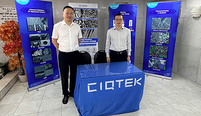 CIQTEK Electron Microscopy erweitert seine globale Präsenz auf der ESEM 2025 in Ägypten