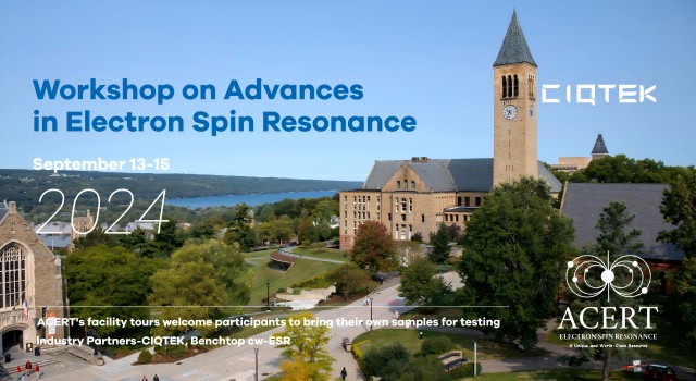 CIQTEK bei The National Resource for Advanced Electron Spin Resonance Spectroscopy (ACERT), 13.–15. September 2024