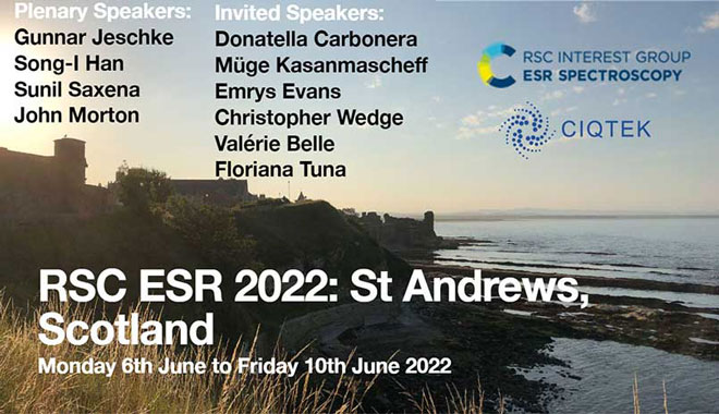 CIQTEK nimmt am International RSC ESR 2022 in St. Andrews, Schottland, teil